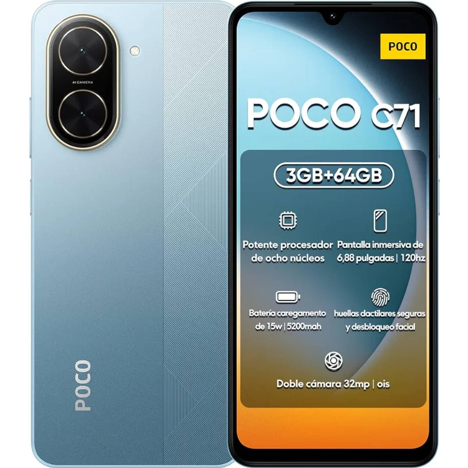Xiaomi Poco C71 - 128GB - RAM 6